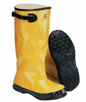Abel AB6950YEL Yellow Rubber 17 Inch Soft Toe Pullover Slush Boot 100% Waterproof