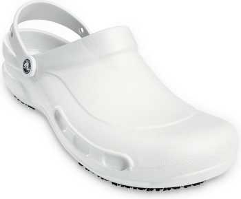 Crocs Bistro Unisex White Slip Resistant Soft Toe Clog