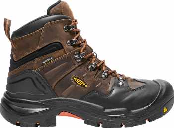 KEEN Utility KN1018023 Coburg, Men's, Brown, Steel Toe, EH, WP, 6 Inch Boot