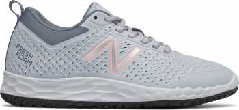 New Balance NBWID806P1 Fresh Foam, Women's, Grey/Pink, Slip Resistant, Work Shoe