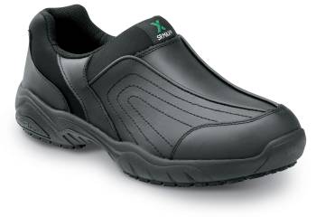 SR Max SRM140 Charlotte, Women's, Black, Athletic Slip On Style Slip Resistant Soft Toe Work Shoe