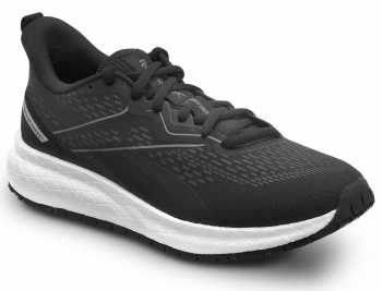 Reebok Work SRB334 Floatride Energy, Women's, Black/White, Athletic Style, MaxTRAX Slip Resistant, Soft Toe Work Shoe