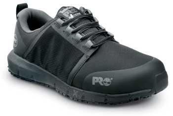 Timberland PRO STMA4259 Radius, Men's, Black Ripstop Nylon, Comp Toe, EH, MaxTRAX Slip-Resistant Work Athletic