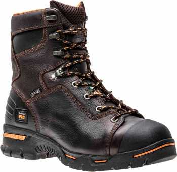 Timberland PRO TM52561 Briar Brown, Men's, Endurance Steel Toe, EH, Puncture Resistant, 8 Inch Work Boot
