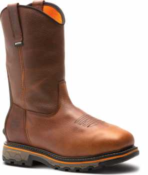 Timberland PRO TMA25F5 True Grit, Men's, Brown, Comp Toe, EH, Mt, WP, Pull On Boot