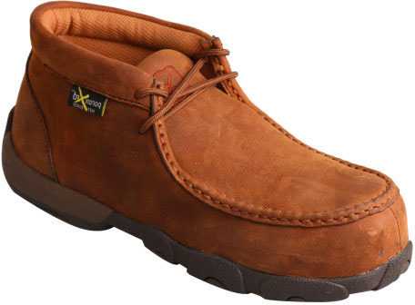 view #1 of: Twisted X TWWDMCTM1 Women's, Saddle, Comp Toe, EH, Mt, Chukka Driving Moc